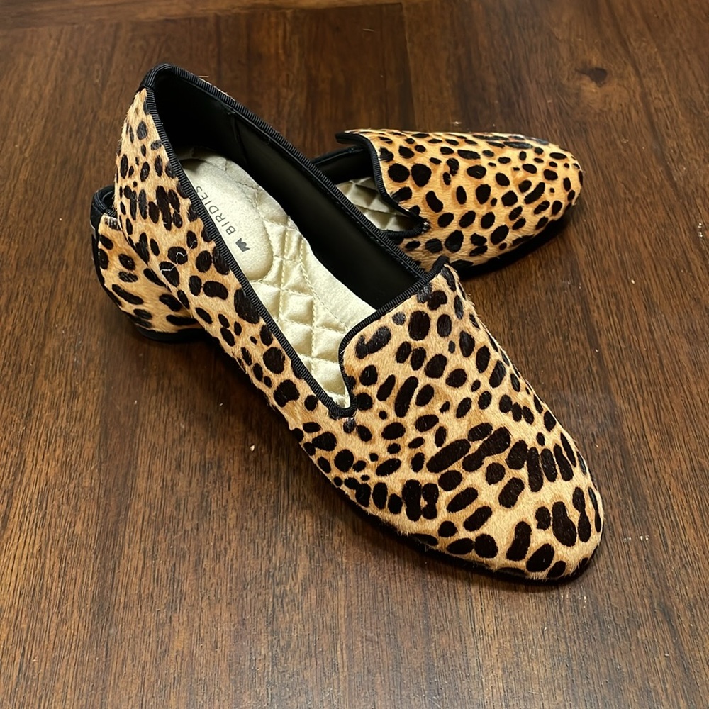Birdies The Staring Cheetah Print flats